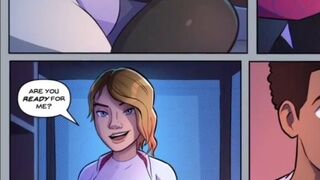 Lets read spiderverse porn comic