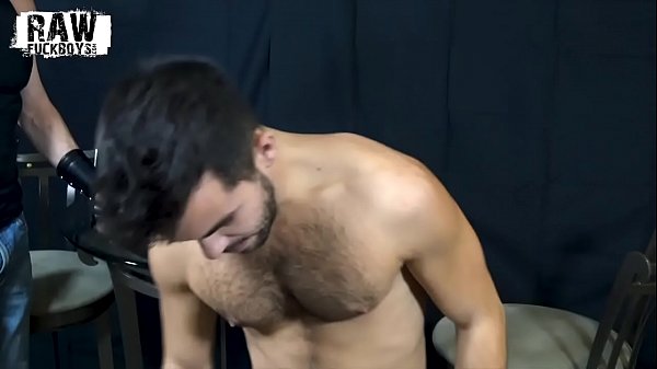 Rawfuckboys blindfolded jock face fucked