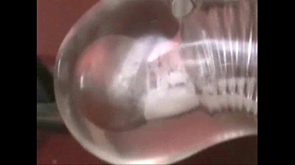 Clear fleshlight internal cumshot