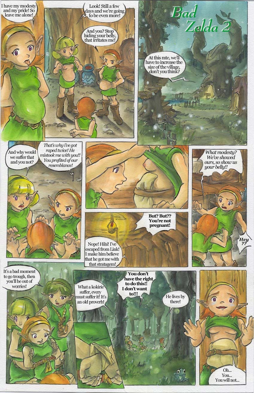 best of Zelda payas legend comic futa