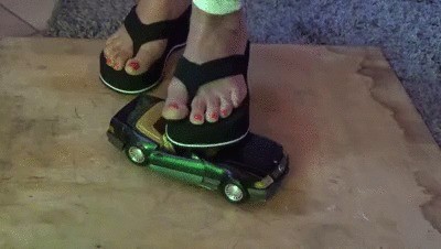 Sling recomended flops car flip crush toy