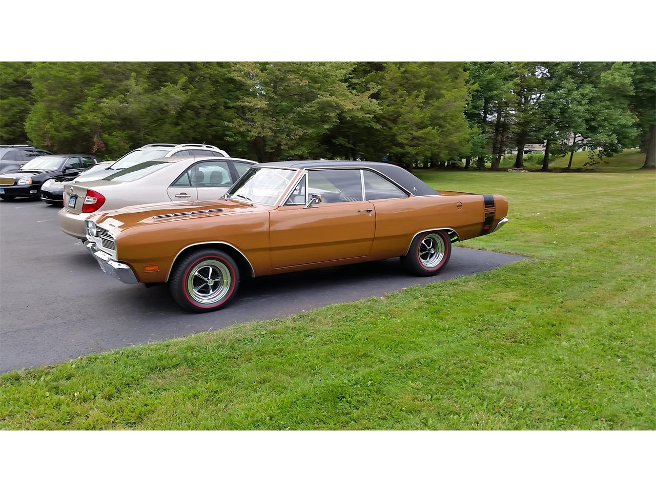 1973 beige dodge dart swinger