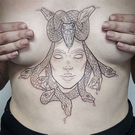 Fantastic medusa tattoo pussy