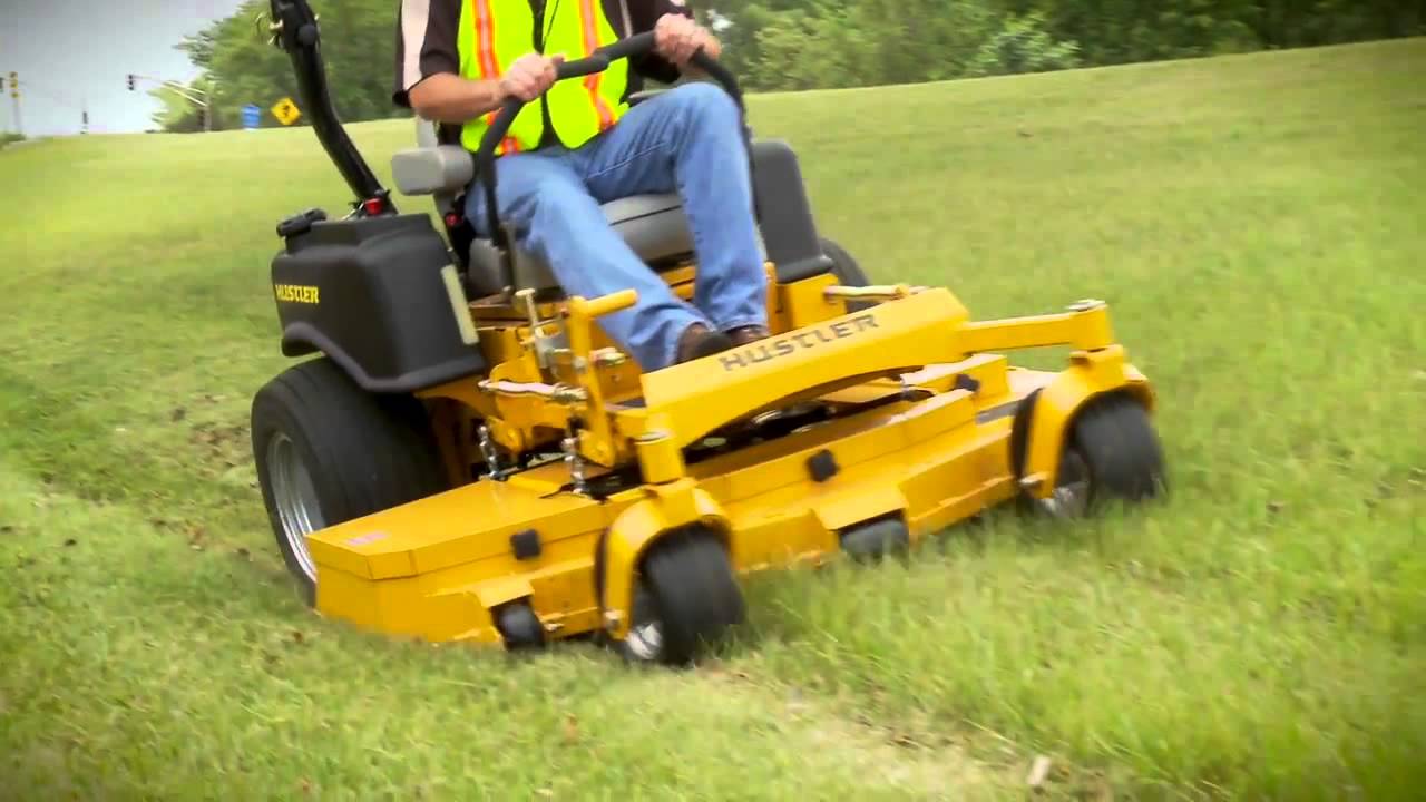 Hustler rideon mower