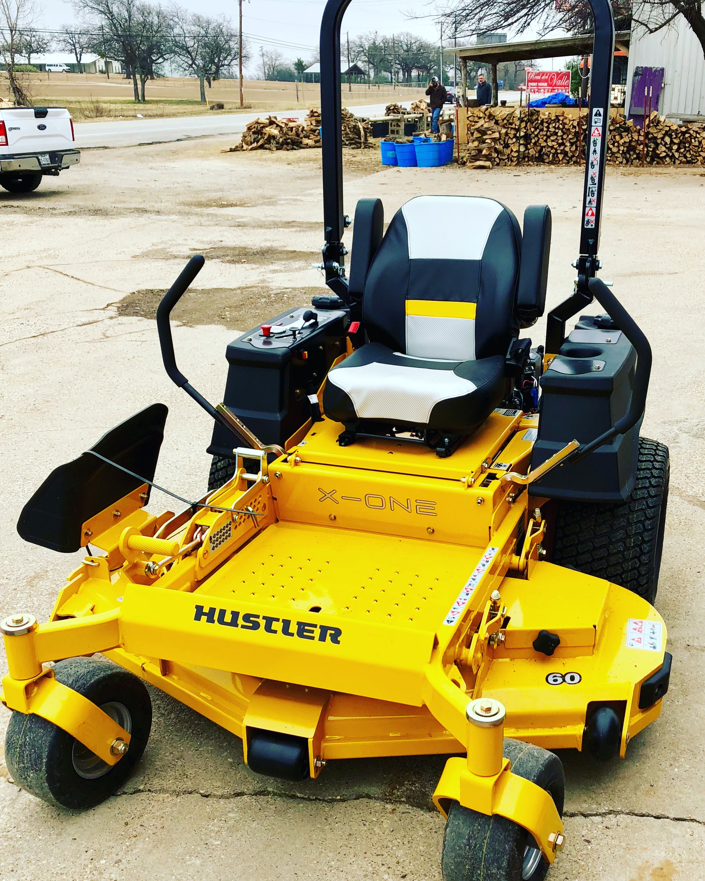 Hustler track lawn mowers