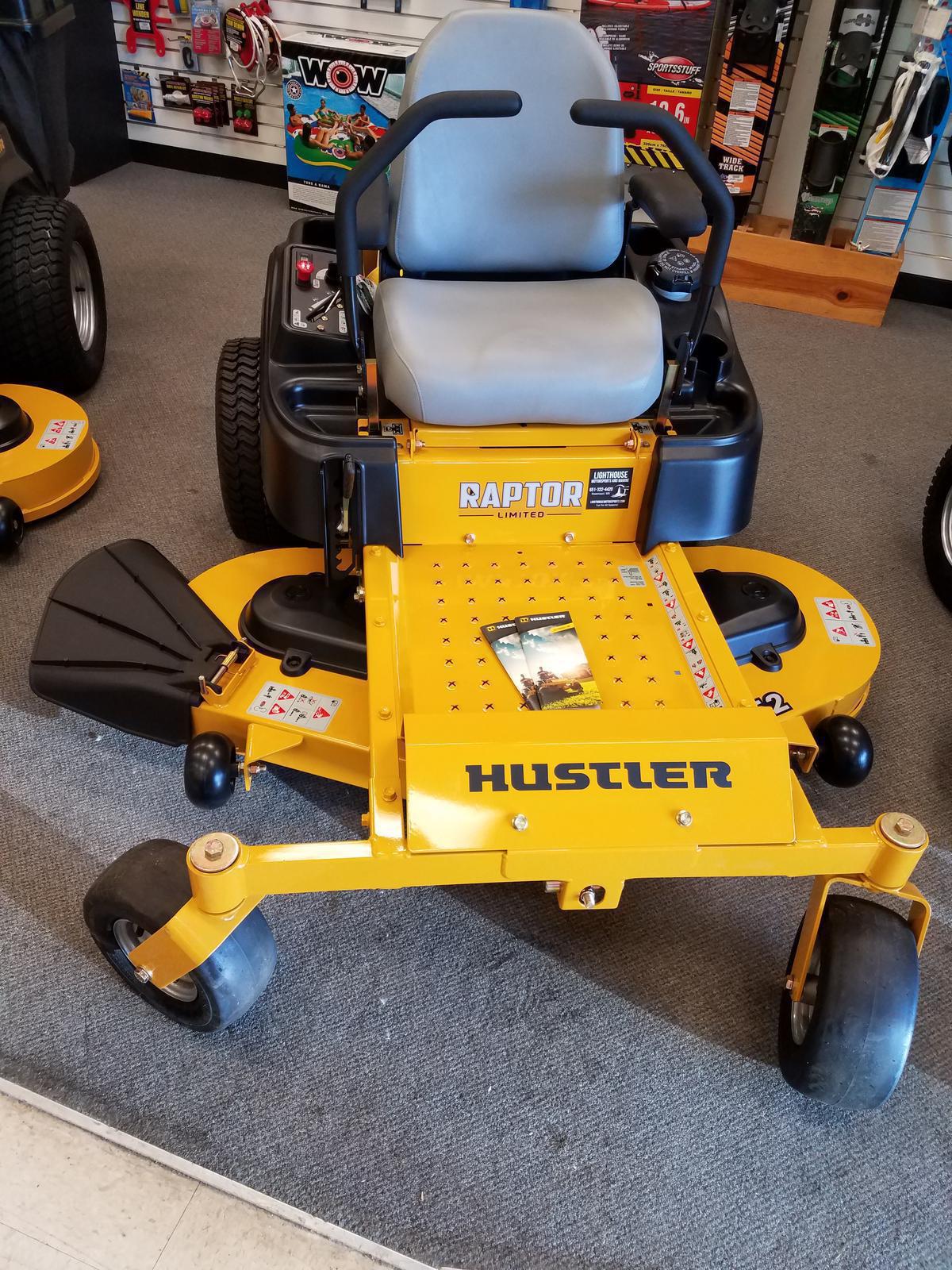 Hustler track lawn mowers