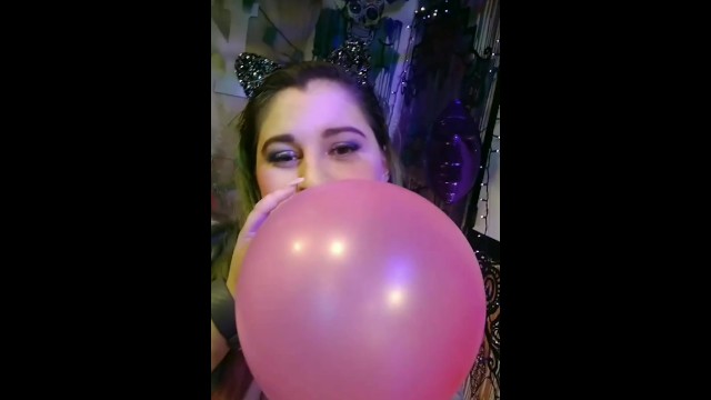 Just blew over balloons sneak