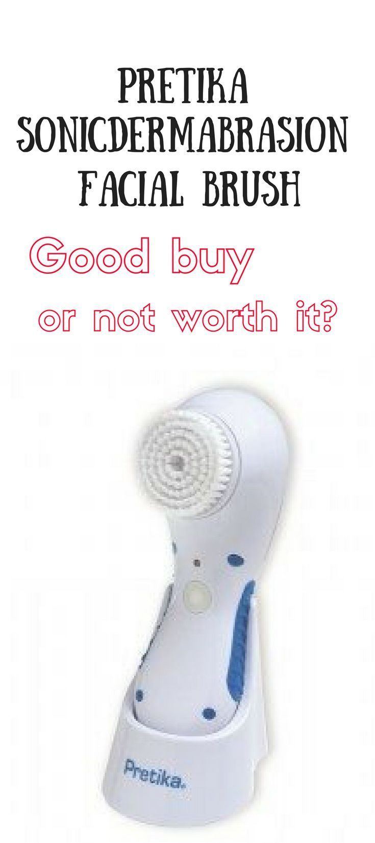 Pretika sonic dermabrasion facial brush