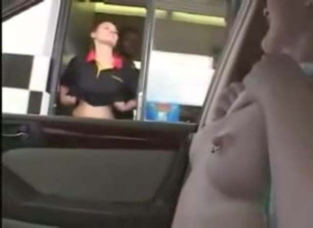 Drive thru attendant fuck