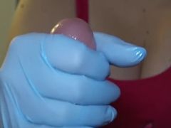 best of Gloves nurse latex handjob