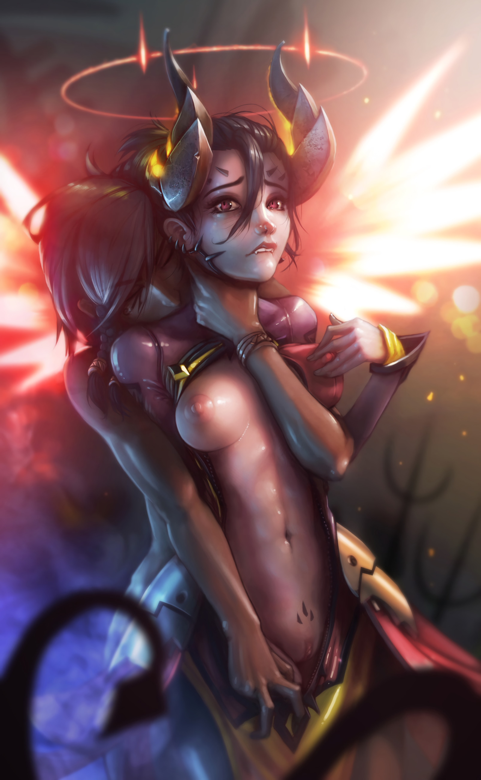 Overwatch mercy devil